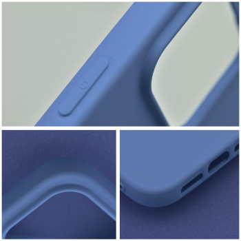 Etui na iPhone 15 PRO MAX Silicone niebieskie-357167