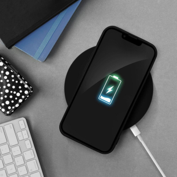 Etui na iPhone 15 PLUS Silicone czarne-357213