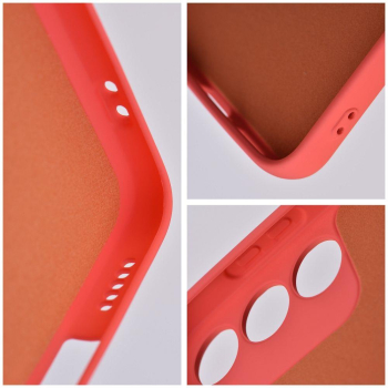 Etui na Samsung A25 5G Silicone brzoskwiniowe-357352
