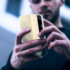 Etui z klapką na iPhone 16 PLUS Sensitive Book złote-359097