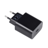 Ładowarka sieciowa do telefonu Blue Star USB C QC3.0 PD 3A 20W + kabel USB C do Lightning TFB-TC-20WPD czarna -360746