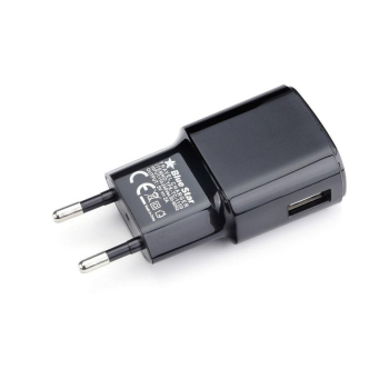 Ładowarka sieciowa do telefonu Blue Star USB A 2A 10W + kabel USB A do Micro USB TFK-TC-1100B czarna-360698