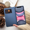 Etui z klapką na iPhone 7 / 8 / SE 2020 / SE 2022 Luna Book Carbon niebieskie-366194