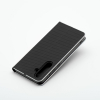 Etui z klapką na Xiaomi Redmi 9C / 9C Luna Book Carbon czarne-366407