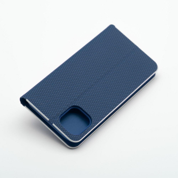 Etui z klapką na iPhone 7 / 8 / SE 2020 / SE 2022 Luna Book Carbon niebieskie-366187