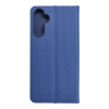 Etui z klapką na Samsung A34 5G Luna Book Carbon niebieskie-367180