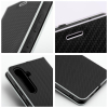 Etui z klapką na Samsung A25 5G Luna Book Carbon czarne-367379