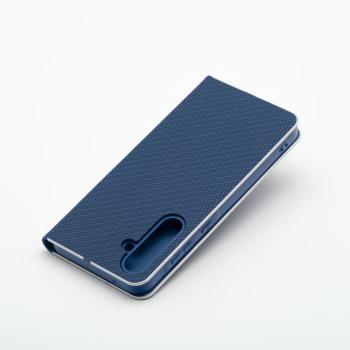 Etui z klapką na Samsung A34 5G Luna Book Carbon niebieskie-367182