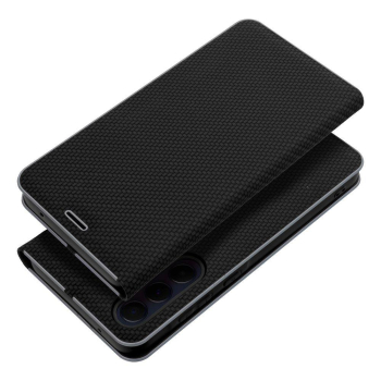 Etui z klapką na Xiaomi 14 ULTRA Luna Book Carbon czarne