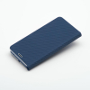 Etui z klapką na Samsung A16 5G Luna Book Carbon niebieskie-368131