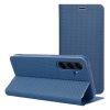 Etui z klapką na Xiaomi Redmi NOTE 14 4G (GLOBAL - 164,84mm x 78,15mm x 8,16mm) Luna Book Carbon niebieskie
