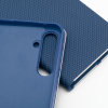 Etui z klapką na Xiaomi Redmi NOTE 14 4G (GLOBAL - 164,84mm x 78,15mm x 8,16mm) Luna Book Carbon niebieskie-368808