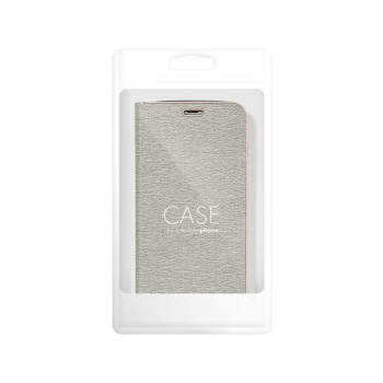 Etui z klapką na Xiaomi Redmi 15C (173,16 x 81,07 x 8,2) Luna Book Gold srebrne-371630