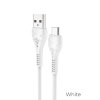 Kabel USB A do Micro USB Hoco 1 m X37 biały