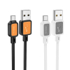 Kabel USB A do Micro USB Hoco 2,4A 1 m X108 biały-372981