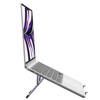 Uchwyt na laptop / tablet biurkowy składany Forcell F-Grip Fold Stand X Pro szary-372859