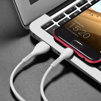 Kabel USB A do Micro USB Hoco 1 m X37 biały-372916