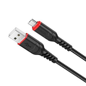 Kabel USB A do Micro USB Hoco 2,4A 3 m X59 czarny