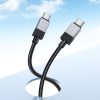 Kabel USB C do USB C Hoco 3A 60W 1 m X110 czarny-373339