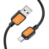 Kabel USB A do USB C Hoco 3A 1 m X108 czarny-373376