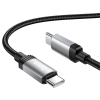 Kabel USB C do USB C Hoco 3A 60W 1 m X117 czarny-373492