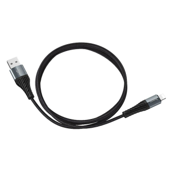 Kabel USB A do Lightning Hoco 2,4A 1 m X38 czarny-373843