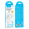 Kabel USB C do Lightning Hoco PD 27W 1 m X114 biały-374044