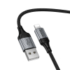 Kabel USB C do Lightning Hoco PD 27W 1,5 m X121 czarny-374209