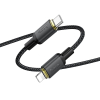 Kabel USB C do Lightning Hoco PD 30W 1 m X128 Benefit czarny-374317