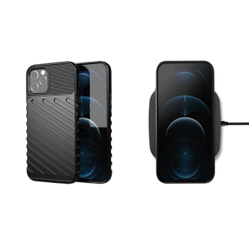 Etui na Samsung S25 PLUS Thunder czarne-374443