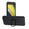 Etui na iPhone 7 / 8 / SE 2020 / SE 2022 Silicone Ring czarne