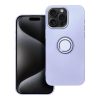 Etui na iPhone 15 PRO MAX Silicone Ring fioletowe-375246