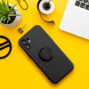Etui na iPhone 15 PRO MAX Silicone Ring czarne-375255