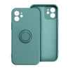 Etui na iPhone 15 PRO Silicone Ring zielone-375293