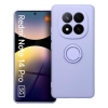 Etui na Xiaomi Redmi Note 14 PRO 5G Silicone Ring fioletowe