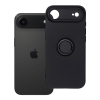 Etui na iPhone 17 AIR Silicone Ring czarne