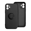 Etui na iPhone 17 AIR Silicone Ring czarne-375805