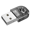 Adapter USB A bluetooth Hoco UA28 transparentny czarny-376172