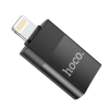 Adapter OTG USB A do Lightning Hoco UA17 czarny-376222