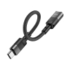 Adapter OTG USB C do Lightning Hoco 3A 0,1 m U107 czarny-376252