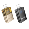 Adapter OTG Lightning do USB A Hoco UA36 czarny transparentny-376465