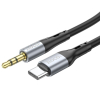 Kabel AUX Jack 3,5 mm do USB C Hoco 1 m UPA22 czarny-376484