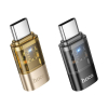 Adapter USB C do Lightning Hoco UA36D transparentny czarny-376511