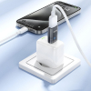 Adapter OTG USB C do USB A Hoco UA36B transparentny czarny-376522