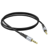 Kabel AUX Jack 3,5 mm do Jack 3,5 mm Hoco 1 m UPA22 czarny