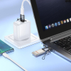 Adapter OTG USB A do USB C Hoco UA46B grafitowy-376768