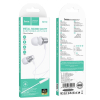 Słuchawki przewodowe douszne Jack 3,5 mm Hoco M110 srebrne-376995