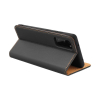 Etui z klapką na iPhone 15 Smart Pro Book skórzane czarne-378702