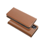 Etui z klapką na Xiaomi Redmi NOTE 15 5G Smart Pro Book skórzane brązowe-379847