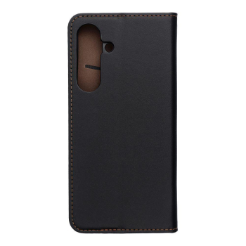 Etui z klapką na Samsung S25 FE Smart Pro Book skórzane czarne-379567